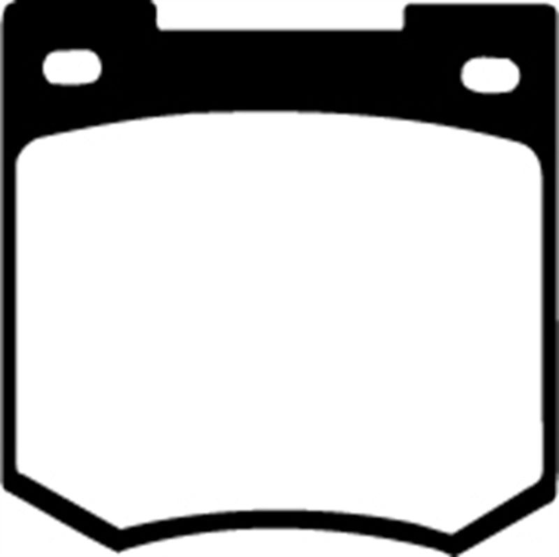 Plaquettes de frein avant EBC 67-70 Ford Cortina 1.6 Greenstuff