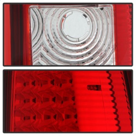 Feux arrière à LED Xtune Chevy Silverado 1500/2500/3500 03-06 Rouge clair ALT-ON-CS03-LED-RC