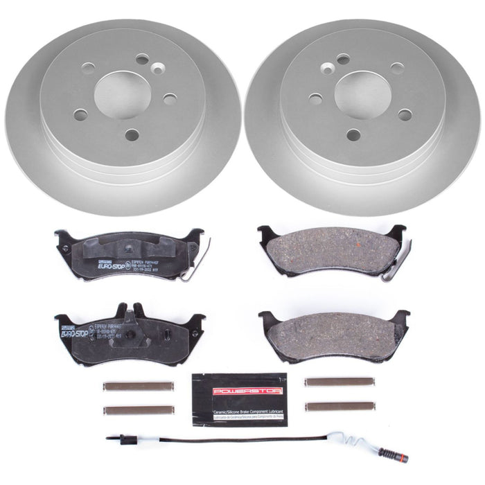 Kit de frein arrière Euro-Stop Power Stop 98-03 Mercedes-Benz ML320