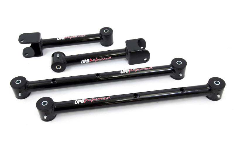 Kit de bras de suspension supérieur et inférieur réglables UMI Performance 64-67 GM A-Body