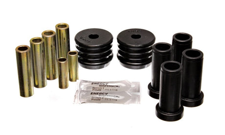 Ensemble de bagues de bras de suspension arrière noires Energy Suspension 64-75 BMW 2002