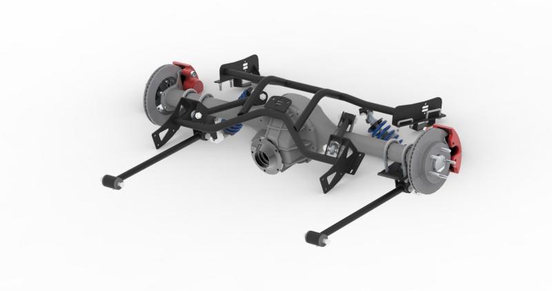 Ridetech 67-70 Ford Mustang Small Block HQ Air Suspension System (Control System Not Included)