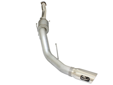 Échappement aFe Atlas 4 pouces Cat-Back en acier aluminisé 2015 Ford F-150 V6 3,5 L (tt) Embout poli