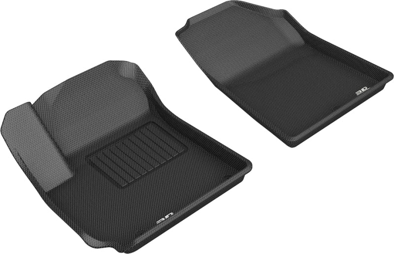 Tapis de sol 3D MAXpider 2020 Kia Soul Kagu 1ère rangée - Noir