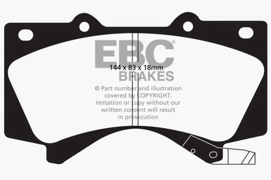 EBC Brakes Bluestuff Street and Track Day Brake Pads