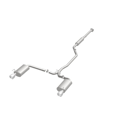 Système MagnaFlow C/B 2015 Honda Accord 3,5 L V6 2,5 po SS double division arrière poli 4,5 Tip