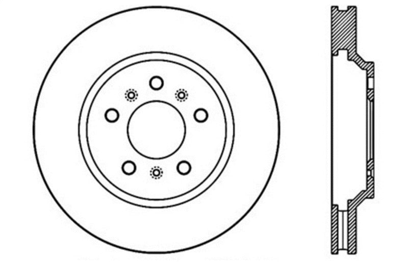 Disque de frein sport percé StopTech