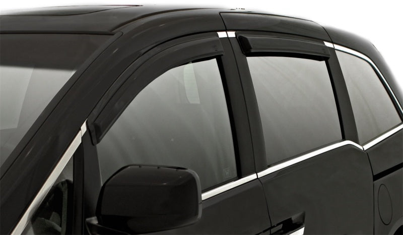 AVS 11-17 Honda Odyssey Ventvisor Outside Mount Window Deflectors 4pc - Smoke