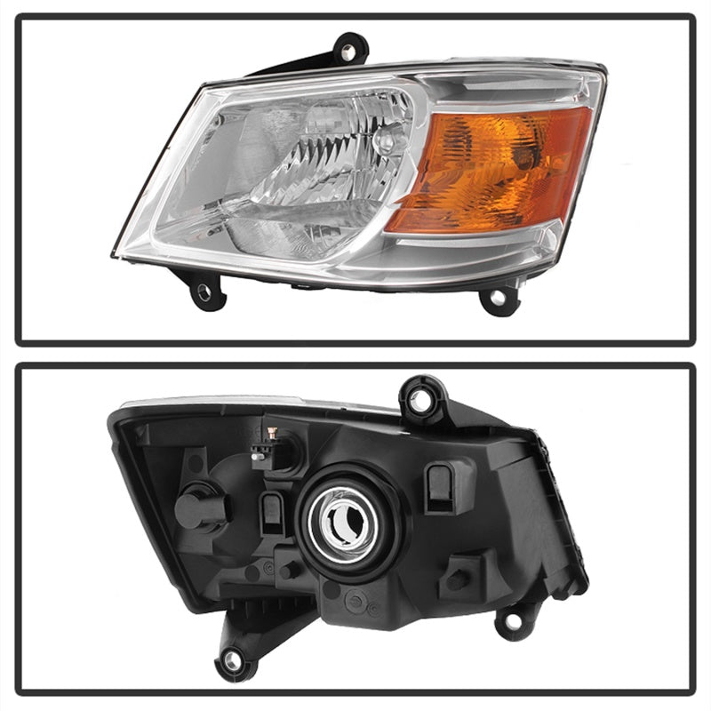 Phare côté conducteur xTune Dodge Grand Caravan 08-10 - OEM gauche HD-JH-DGC08-OE-L