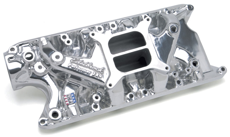 Edelbrock Perf 289 w/ O EGR Polished Manifold