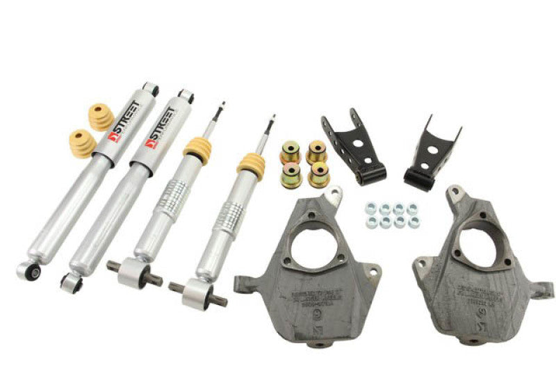 KIT D'ABAISSEMENT Belltech 2014 Silverado/Sierra toutes cabines 2WD 2 po à l'avant/2 po ou 3 po à l'arrière avec amortisseurs Street