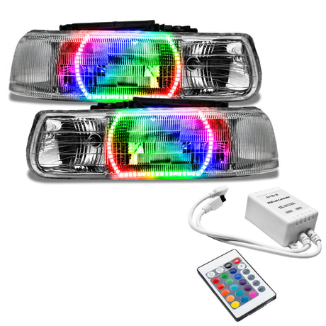 Oracle 00-06 Chevy Tahoe/GMC Yukon SMD HL - ColorSHIFT avec contrôleur simple VOIR LA GARANTIE