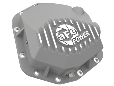 Couvercle de différentiel arrière aFe Power Street Series brut avec ailerons usinés 18-21 Jeep Wrangler JL Dana M200