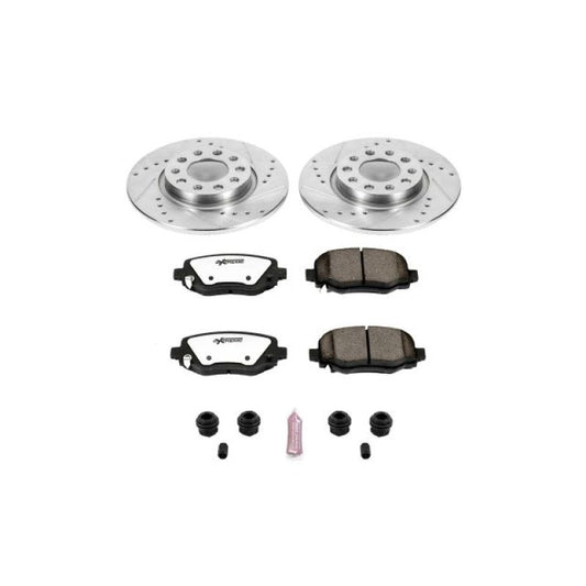 Power Stop 15-17 Chrysler 200 Rear Z36 Truck & Tow Brake Kit