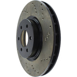 Rotor cryogénique avant gauche percé StopTech 92-02 Dodge Viper