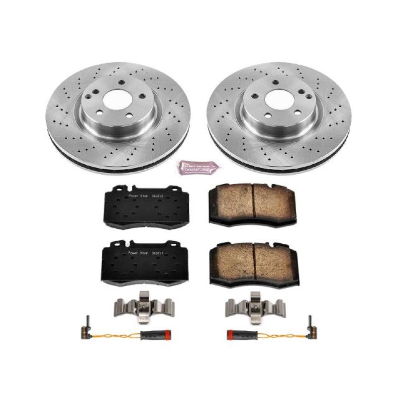 Power Stop 2003 Mercedes-Benz SL500 Front Autospecialty Brake Kit