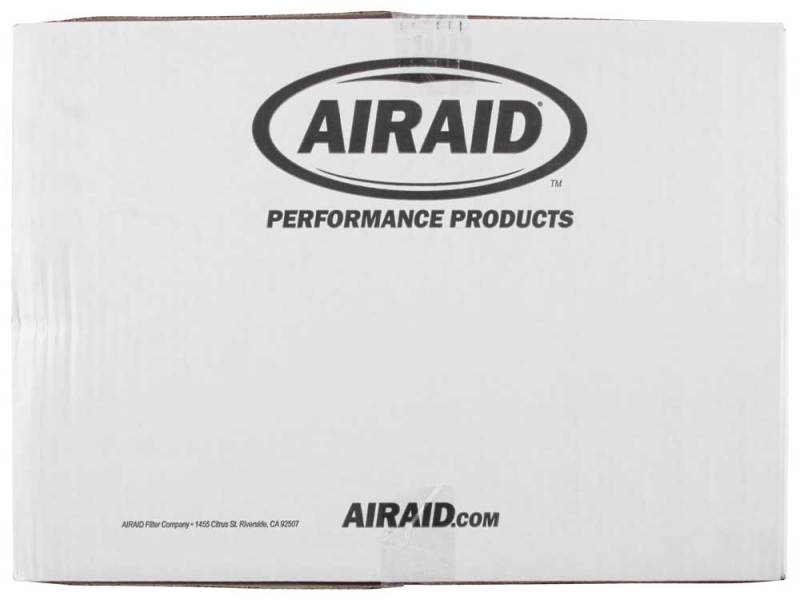 Système d'admission d'air froid Airaid 2015 Ford F-150 5.0L V8 avec tube noir (sec/rouge)