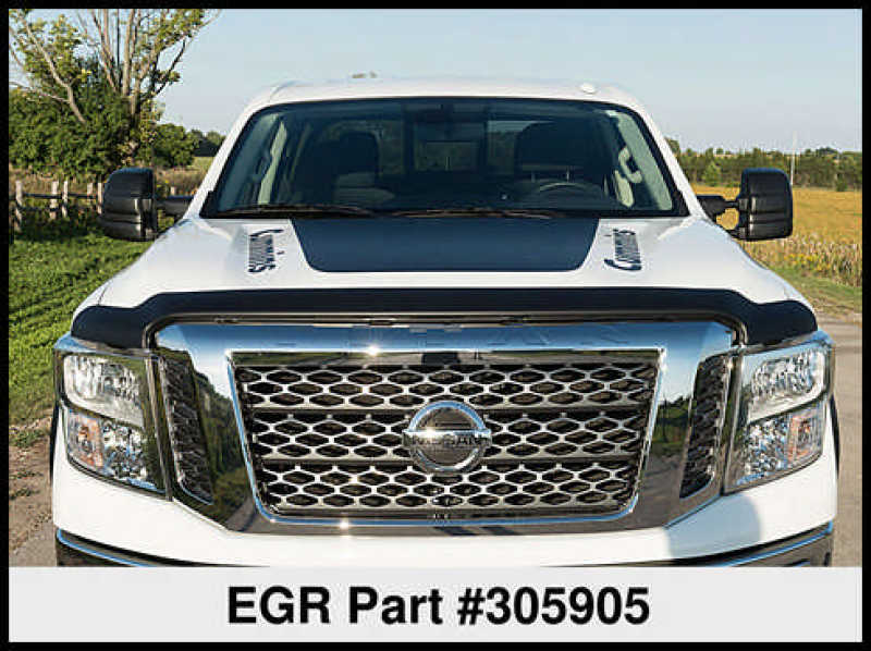 Protection de capot EGR 16+ Nissan Titan XD Superguard - Mat