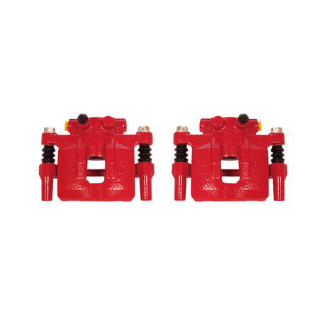 Étriers arrière rouges Power Stop 11-14 Chrysler 200 avec supports - Paire