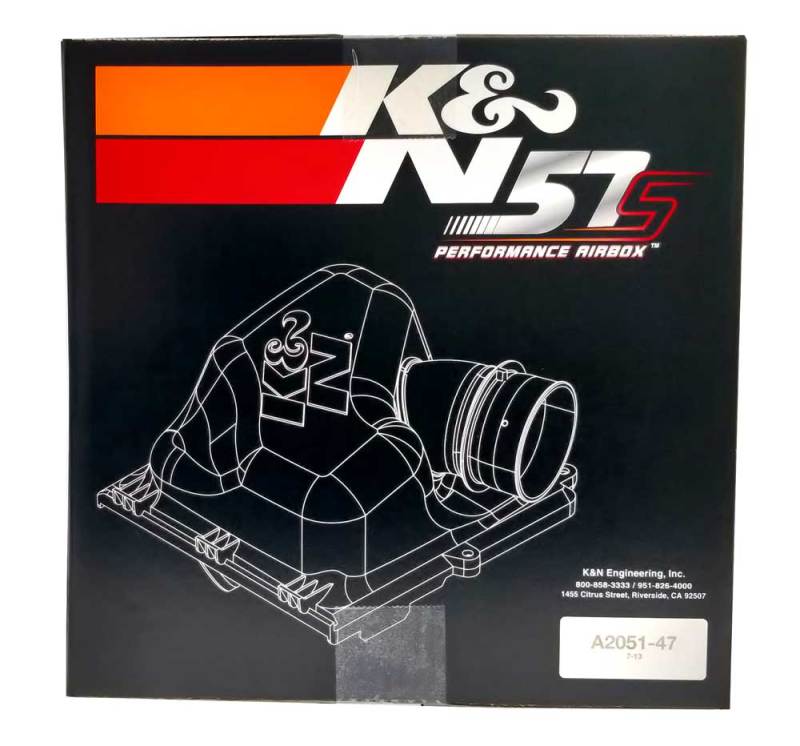 Kit d'admission K&amp;N Performance pour Ford C-Max/Focus II / Volvo C30/S40/V40/V50/V70 / Mazda 3/5