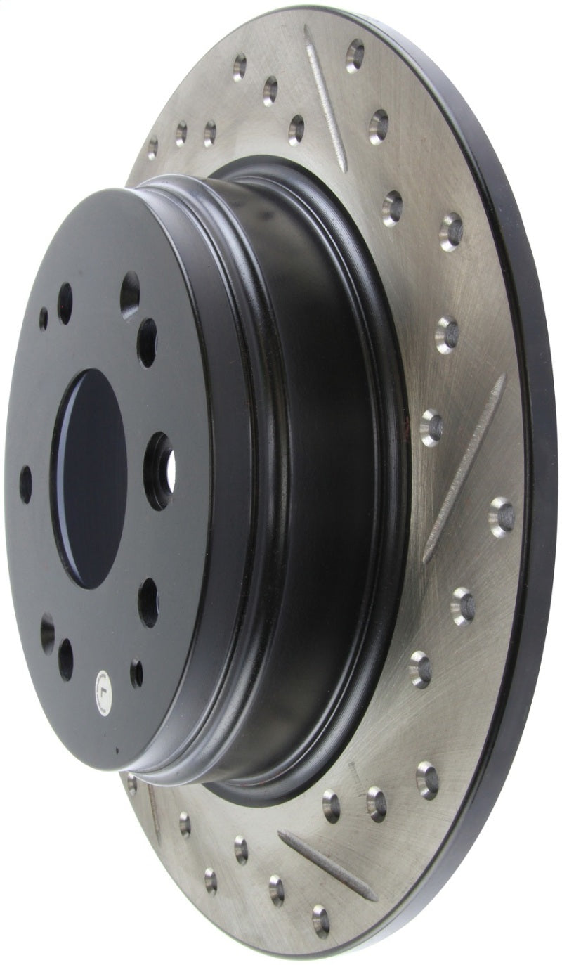 Rotor arrière gauche fendu et percé StopTech 04-08 Acura TL / 03-09 Honda Element