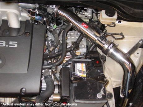 Système d'admission d'air Power-Flow Injen 03-08 Murano 3,5 L V6 uniquement Wrinkle Black
