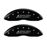 Couvre-étriers MGP 4 gravés avant et arrière Gen 5/SS finition noire argent ch