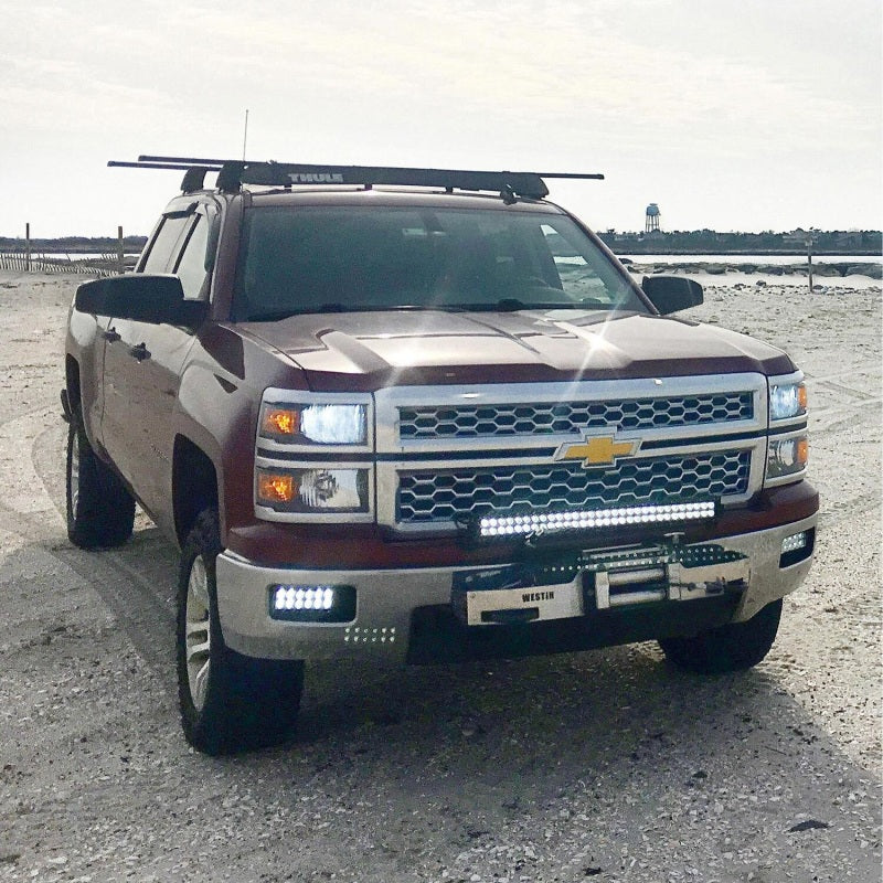 Plaque frontale du plateau de treuil Westin 2014-2017 Chevrolet Silverado 1500 MAX - SS