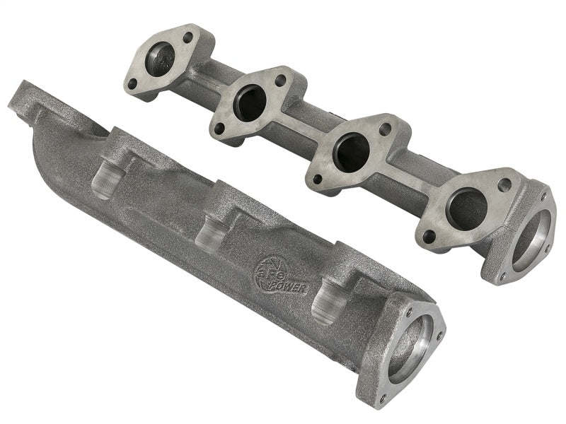 Collecteur d'échappement en fonte ductile aFe BladeRunner 08-10 pour camions diesel Ford V8 6,4 L (td)