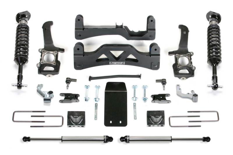 Système de performance Fabtech 09-13 Ford F150 4WD 6 pouces Gen II avec DLSS 2.5 C/O et DLSS arrière