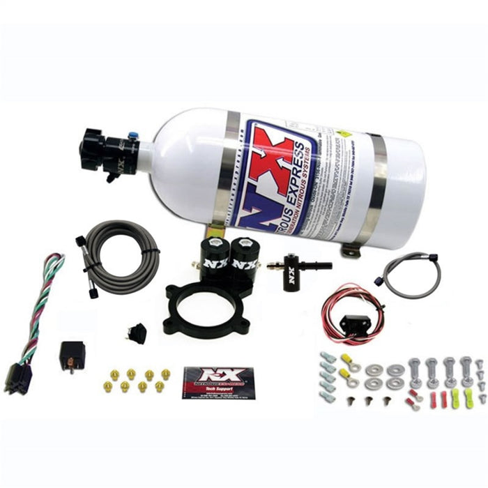 Kit de plaque nitreuse pour camion GM 5,3 L Nitrous Express 2014+ (50-250 CV) avec bouteille de 10 lb