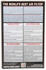 Filtre en caoutchouc universel K&amp;N 2-1/2 po Flg / 4-1/2 po OD B / 3-1/2 po OD T / 6 po H - Dessus noir
