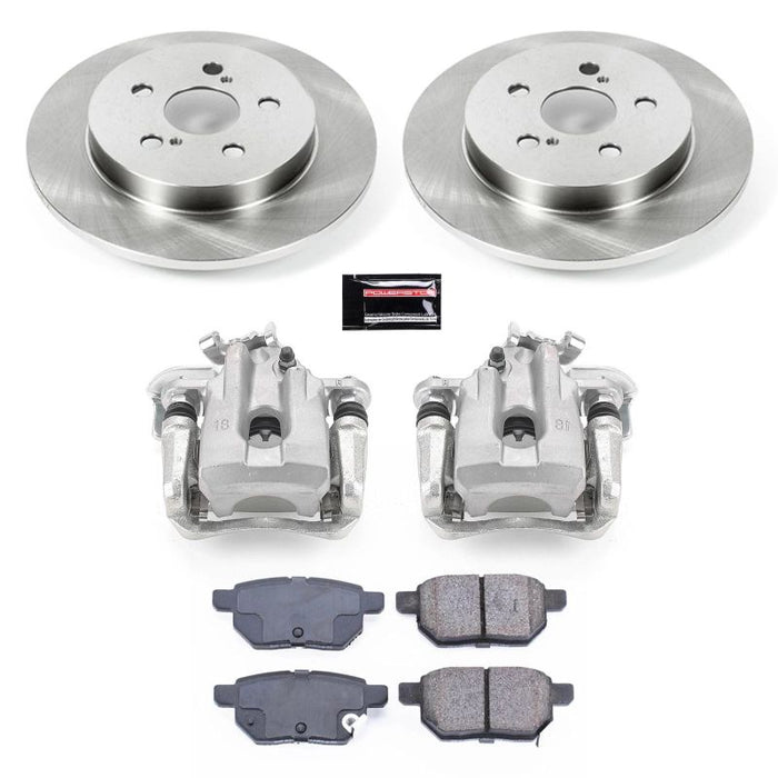 Kit de freins arrière Autospecialty Power Stop 11-17 Lexus CT200h avec étriers