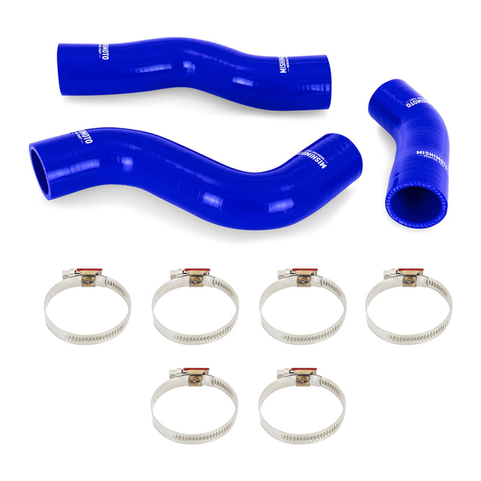 Kit de durites de radiateur en silicone Mishimoto 92-97 Land Cruiser 4.5L I6 - Bleu