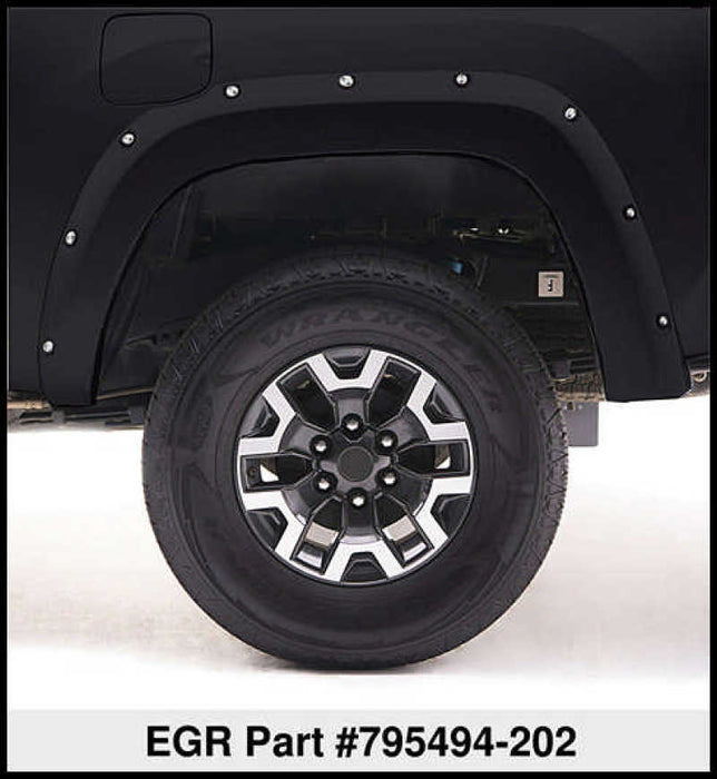 EGR 14+ Toyota Tundra Bolt-On Look Color Match Fender Flares - Set - Black