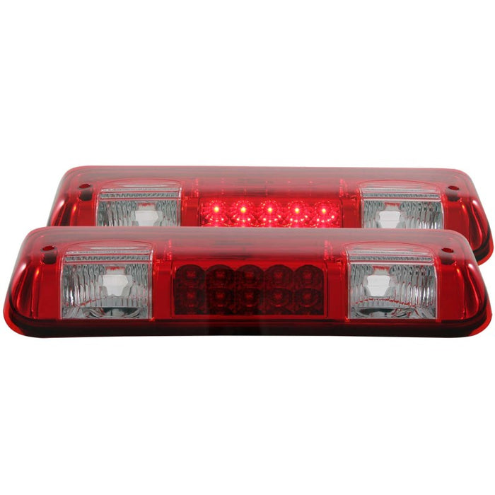 ANZO 2004-2008 Ford F-150 3ème feu stop LED Rouge/Transparent