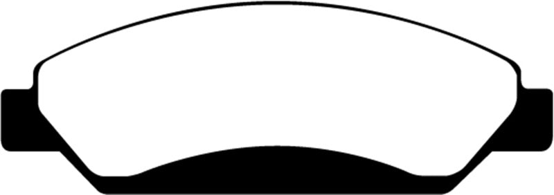 Plaquettes de frein avant EBC 07 Cadillac Escalade 6.2 2WD Greenstuff