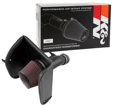 Kit d'admission hautes performances FIPK K&amp;N 15-16 pour Chevy Colorado / GMC Canyon 2.5LF/I série 57