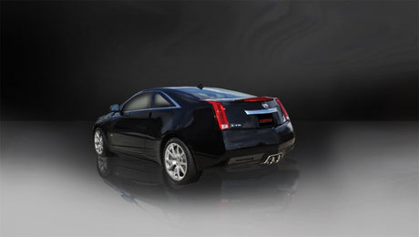 Corsa 11-13 Cadillac CTS Coupé V 6.2L V8 Échappement sport poli à l'arrière
