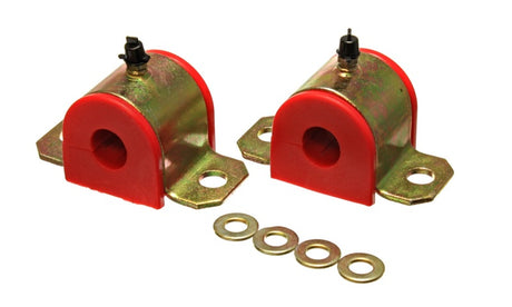 Bagues de cadre de barre stabilisatrice arrière rouge 17,5 mm pour Toyota Celica 00-05 Energy Suspension (bagues de cadre graissables)