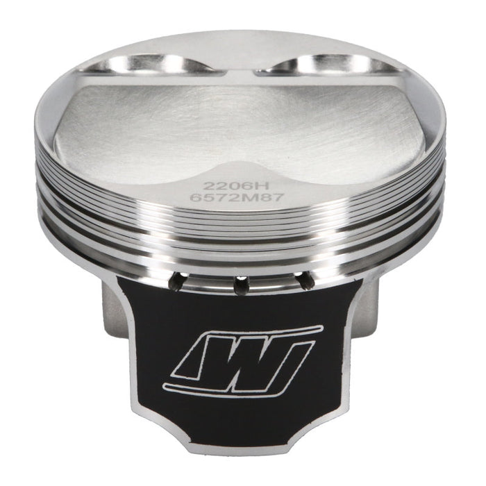 Kit de stock de pistons Wiseco Honda 4v DOME + 6,5 cc STRUTTED 87 MM