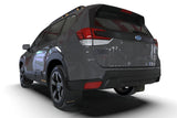 Rally Armor 22-24 Subaru Forester & Wilderness Black UR Mud Flap w/Wild Orange Logo