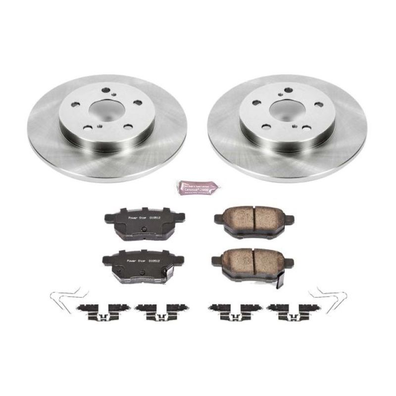 Kit de freins arrière Power Stop Autospecialty pour Scion iM 2016