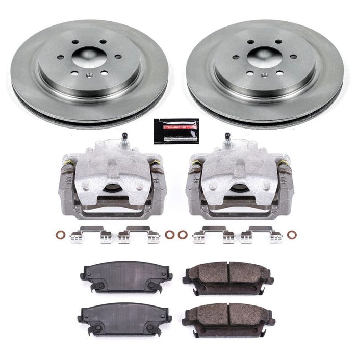 Power Stop 04-09 Cadillac SRX Rear Autospecialty Brake Kit w/Calipers