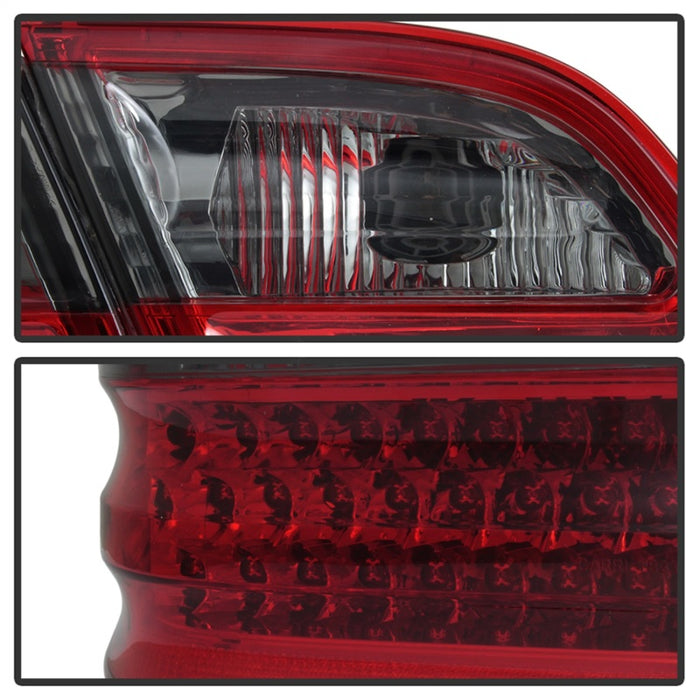 Xtune Mercedes Benz W210 Classe E 96-02 Feux arrière à LED Fumée rouge ALT-CL-MBW210-LED-RSM