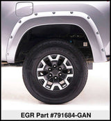 Élargisseurs d'ailes boulonnés EGR 15+ GMC Sierra HD - Ensemble - FF Switchblade Silver