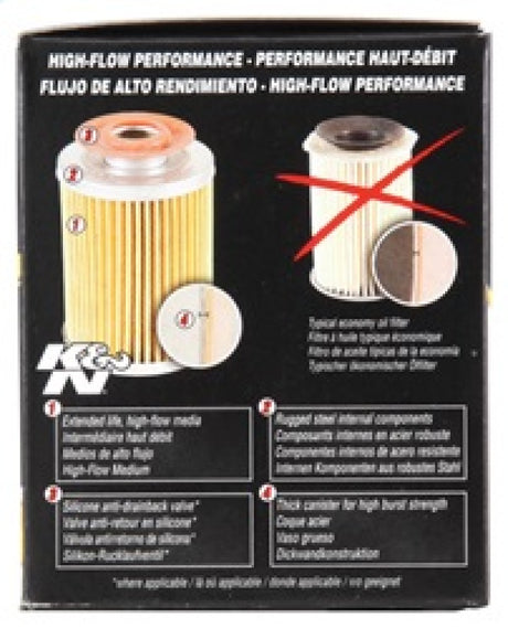 Filtre à huile K&amp;N Universal Performance Gold