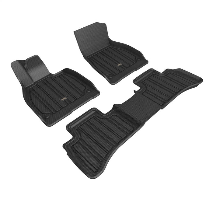 Tapis de sol 3D Maxpider 22-23 Mercedes-Benz EQS Elitect - Noir R1 R2