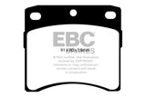 Plaquettes de frein avant ventilées EBC 93-96 Volkswagen Eurovan 2.5 Greenstuff