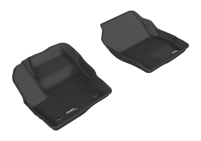 Tapis de sol 3D MAXpider pour Ford Escape Kagu 2015-2019, 1ère rangée - Noir